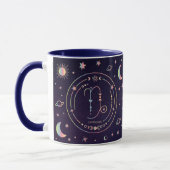 Mug Zodiac Nutrition Facts/Capricorne (Gauche)