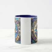 Mug Zodiac - Poissons de poisson Yin et Yang (Centre)