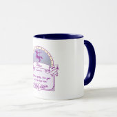 Mug Zodiac | Sagittaire signe Purple Magie (Devant droit)