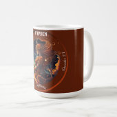 Mug Zodiac Sagittarius Caffee Personnaliser personnell (Devant droit)