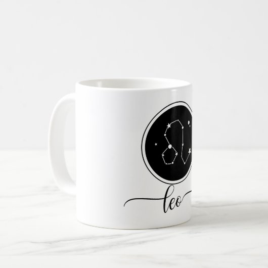 Mug Zodiac Sign Leo (Devant gauche)
