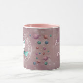 Mug Zodiac Taurus Cute Chat Roue Planète Astrologie (Centre)