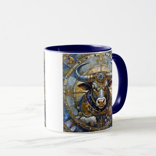 Mug Zodiac - Taurus Le Taureau (Devant droit)