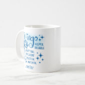 Mug Zodiac Traits Virgo Personnalisés Horoscope (Devant gauche)