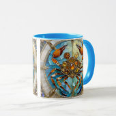 Mug Zodiaque - Cancer Le Crabe (Devant droit)