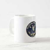 Mug Zodiaque céleste Chat Mignon T-Shirt Design - Cel (Devant gauche)