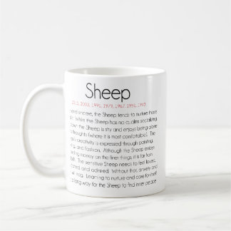 Mug Zodiaque chinois (année des moutons) 2