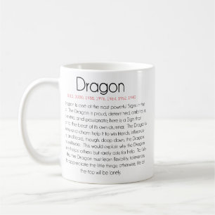 Mug Zodiaque chinois (année du dragon) 2