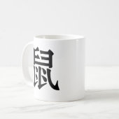 Mug Zodiaque chinois - rat (Devant gauche)