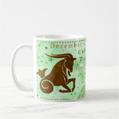 Mug Zodiaque de Capricorne Vintage (Gauche)