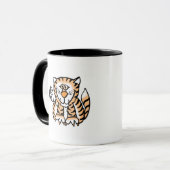 Mug Zodiaque de Chinois de tigre (Devant gauche)