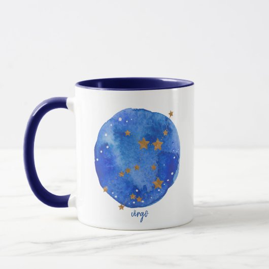 Mug Zodiaque de constellation de ciel nocturne (Gauche)