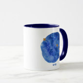 Mug Zodiaque de constellation de ciel nocturne (Devant droit)