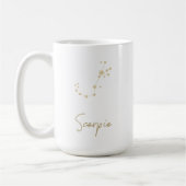 Mug Zodiaque de Constellation de Scorpio (Gauche)