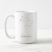 Mug Zodiaque de la constellation Gemini (Gauche)