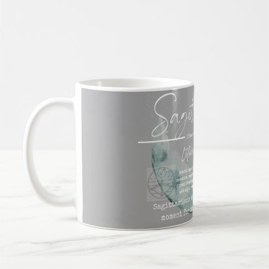 Mug zodiaque - sagittaire (Gauche)