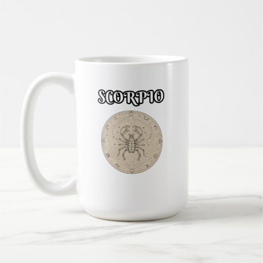 Mug zodiaque scorpion (Gauche)