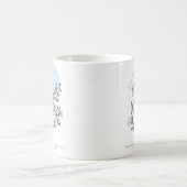 Mug Zodiaque Verseau Constellation Florale Astrologie (Centre)