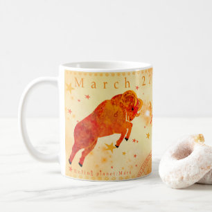 Mug Zodiaque vintage d'Aries