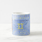 Mug Zodiaque vintage de Gemini (Centre)