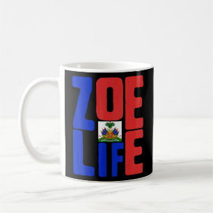 Mug Zoe Life Haitian Pride Parfait Haïti Flag Day Mai
