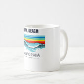 Mug ZOEY Empreinte de léopard Funny Nom personnalisé B (Devant droit)