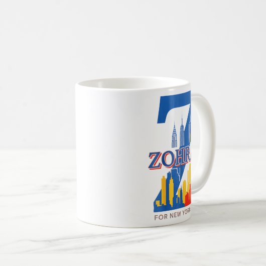 Mug Zohran Mamdani  (Devant droit)