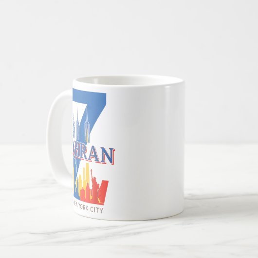 Mug Zohran Mamdani  (Devant gauche)