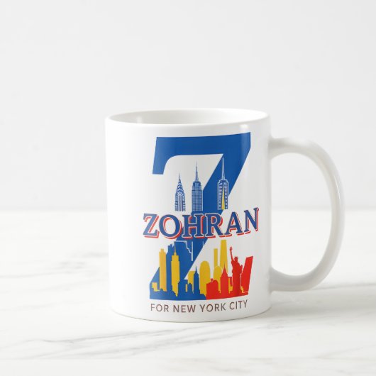 Mug Zohran Mamdani  (Droite)