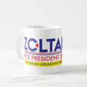 Mug Zoltan Istvan VP 2020 (Devant gauche)