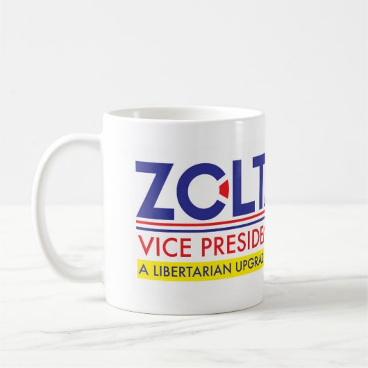 Mug Zoltan Istvan VP 2020 (Gauche)