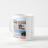 Mug zOM006 j'aime OMAN mosaïque, Asie, (Devant gauche)
