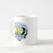 Mug Zom-abeille (abeille de zombi) (Devant gauche)