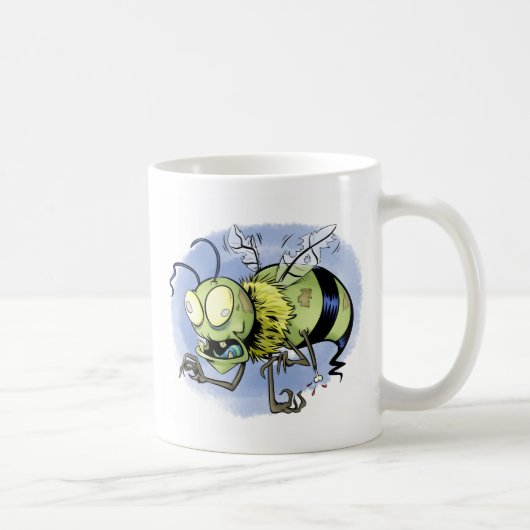Mug Zom-abeille (abeille de zombi) (Droite)