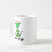 Mug Zom-beep Drôle Halloween Zombie Honker Pun (Devant gauche)