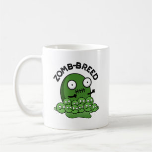 Mug Zom-breed Funny Halloween Zombie race Pun