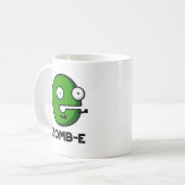 Mug Zomb-E Drôle Halloween Zombie Alphabet Pun (Devant gauche)