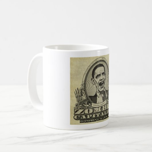 Mug Zombi d'Obama (Devant gauche)