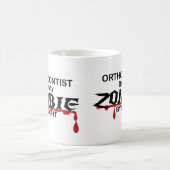 Mug Zombi d'orthodontiste (Centre)