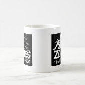 Mug Zombi-Haine-Rapide-Nourriture-Noir (Centre)