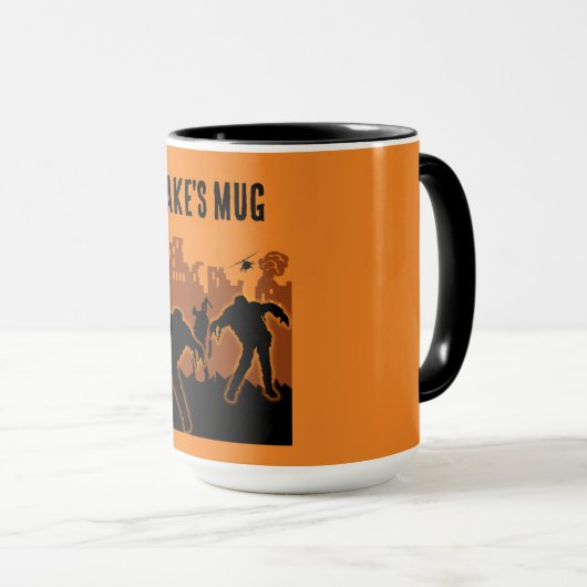 Mug Zombie Apocalypse (Devant droit)