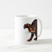 Mug Zombie Cat Funny Creepy Cute Undead Kitty (Devant droit)