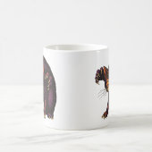 Mug Zombie Cat Funny Creepy Cute Undead Kitty (Centre)