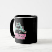 Mug Zombie Classic - Squelette Coeur Et Mains (Devant gauche)