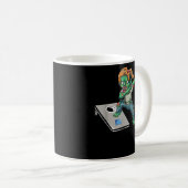 Mug Zombie Cornhole Bean Bag Jeu d'Halloween (Devant droit)