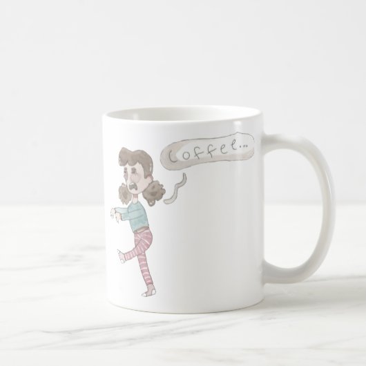 Mug Zombie de café (Droite)