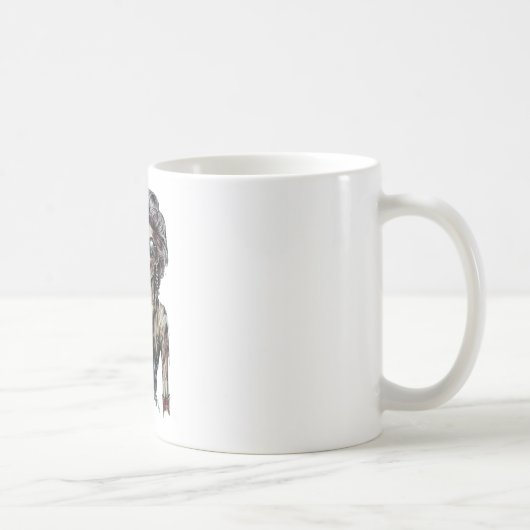 Mug zombie drôle (Droite)