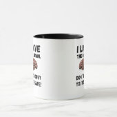 Mug Zombie Drôle J'adore Le Cerveau (Centre)