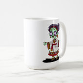 Mug Zombie éthiopienne mignonne (Devant droit)