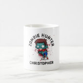 Mug Zombie Hunter with Blood Splatter Creepy (Centre)